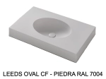 Plan vasque lavabo sur mesure : L 60 à 201 x P 40 à 51 cm, finition lisse mate, 10 couleurs au choix, Anti bactérien, résine Akrytan® teinté dans la masse, Livraison Offerte.